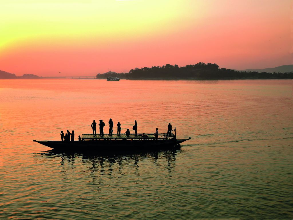 Brahmaputra river