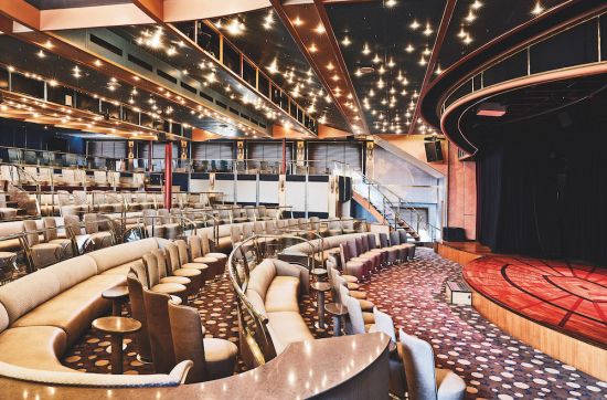 Silversea Silver Cloud entertainment theatre