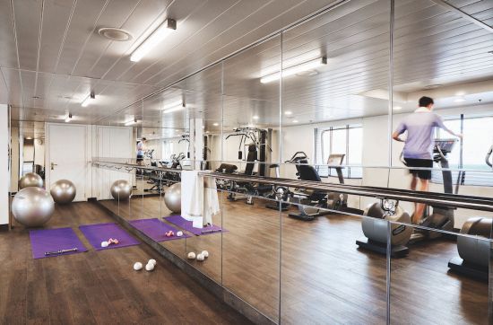 Silversea Silver Cloud fitness centre