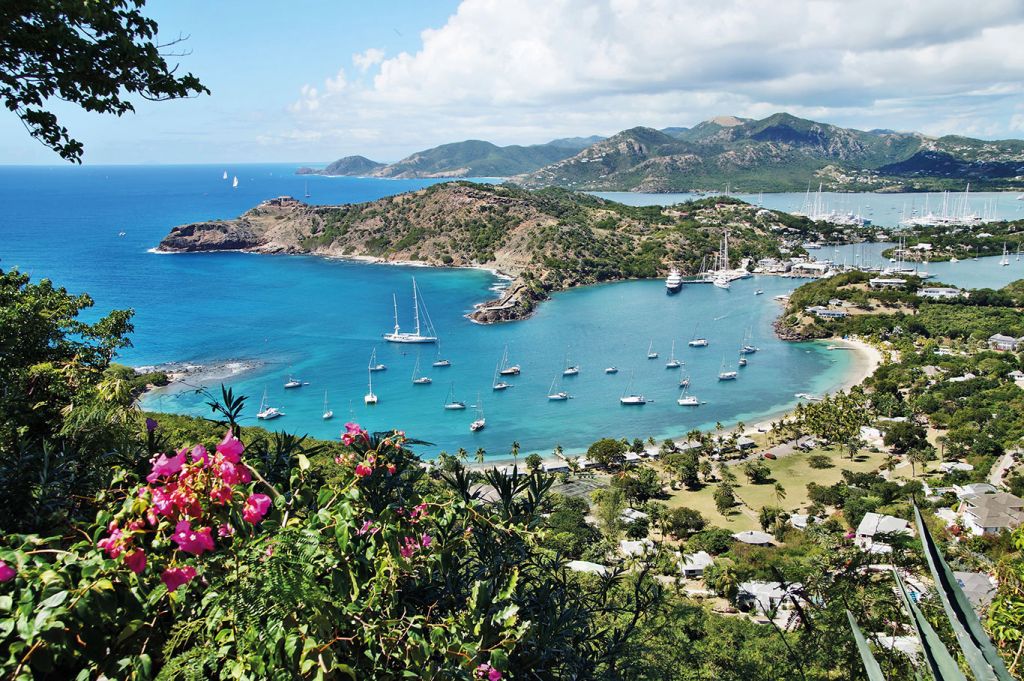 Antigua, Caribbean sea