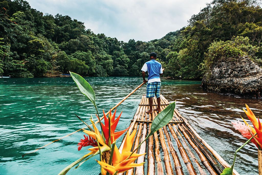 Caribbean islands, Jamaica lagoon