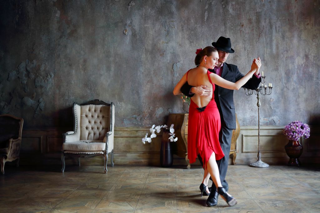 Tango Dancers in Argentina