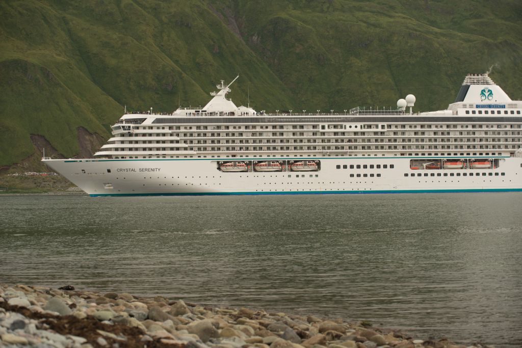 Alaska cruise, Crystal Serenity