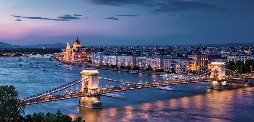 Budapest sunset