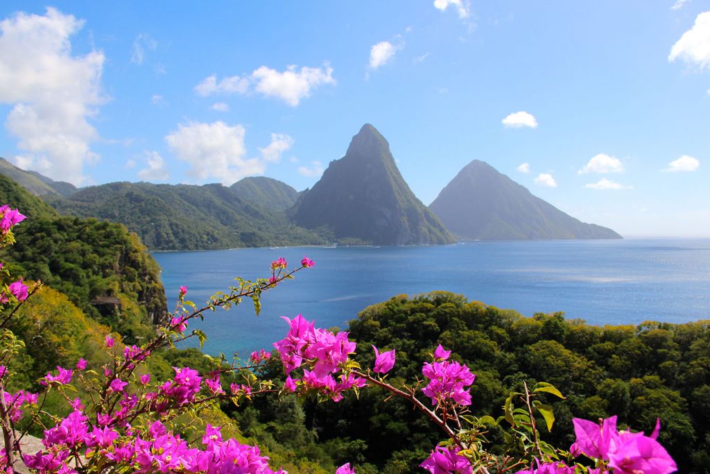 Caribbean islands, St Lucia