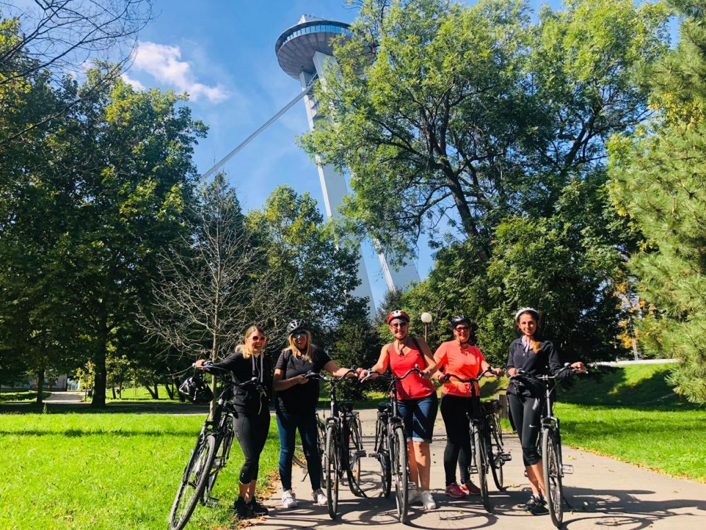 Danube river cruise cycling