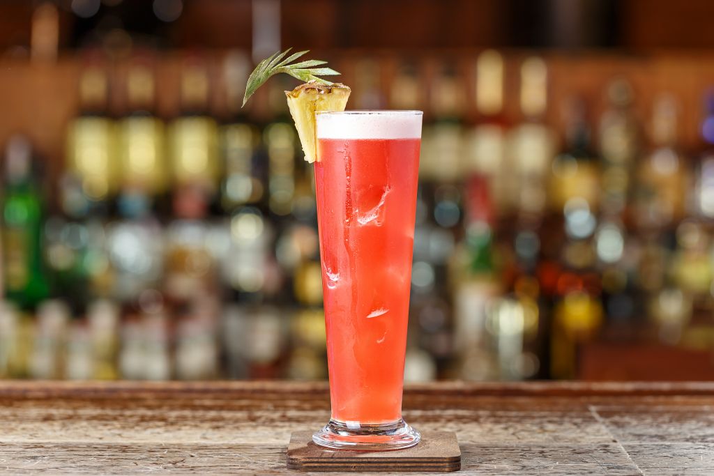 Singapore sling drink