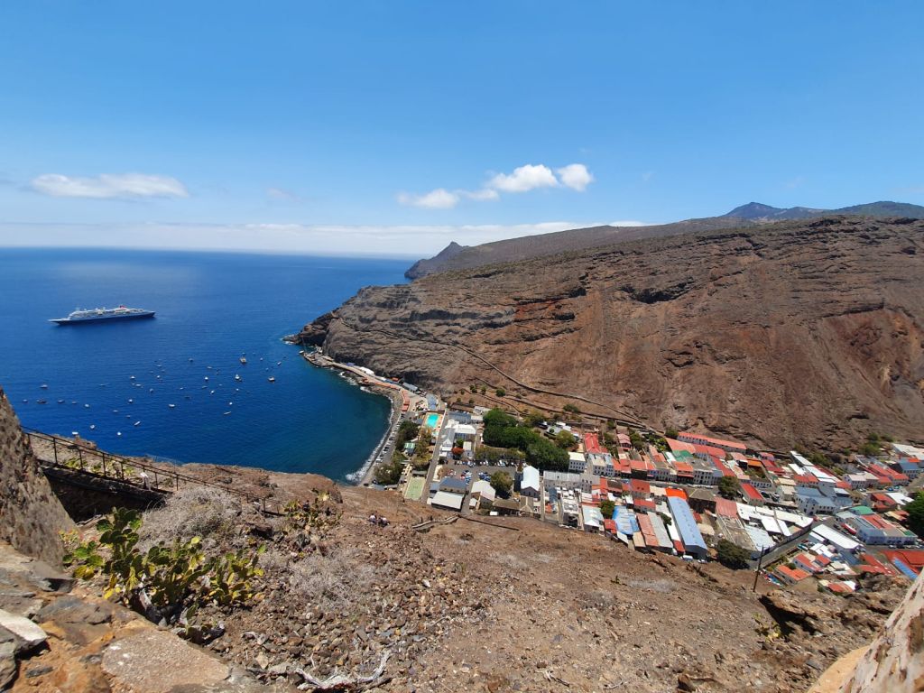 Boudicca, Fred Olsen, world cruise: St Helena