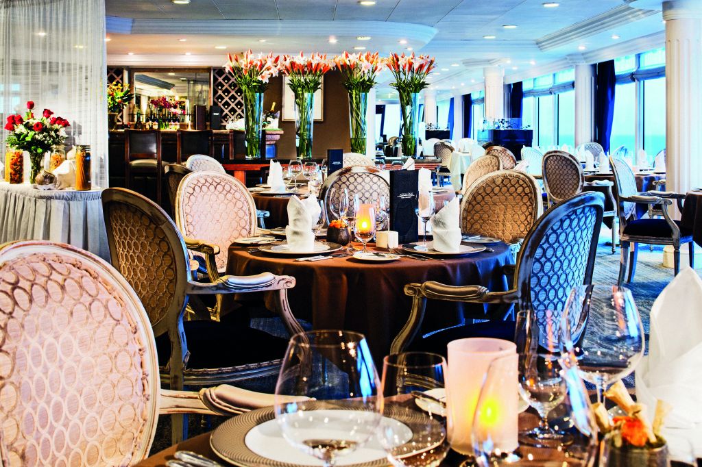Aqualina Restaurant - Deck 10 Starboard Aft Azamara Journey - Azamara Club Cruises