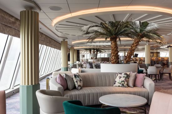 Crystal Cruises Palm Court