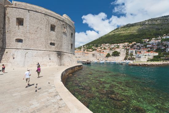 Dubrovnik city port guide: fort