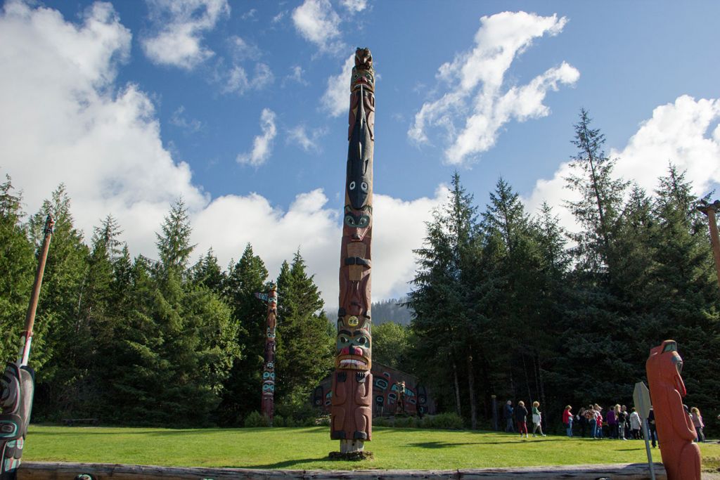 Alaska totem poles