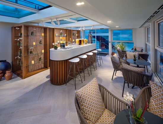 AmaWaterways: AmaMagna Wellness bar