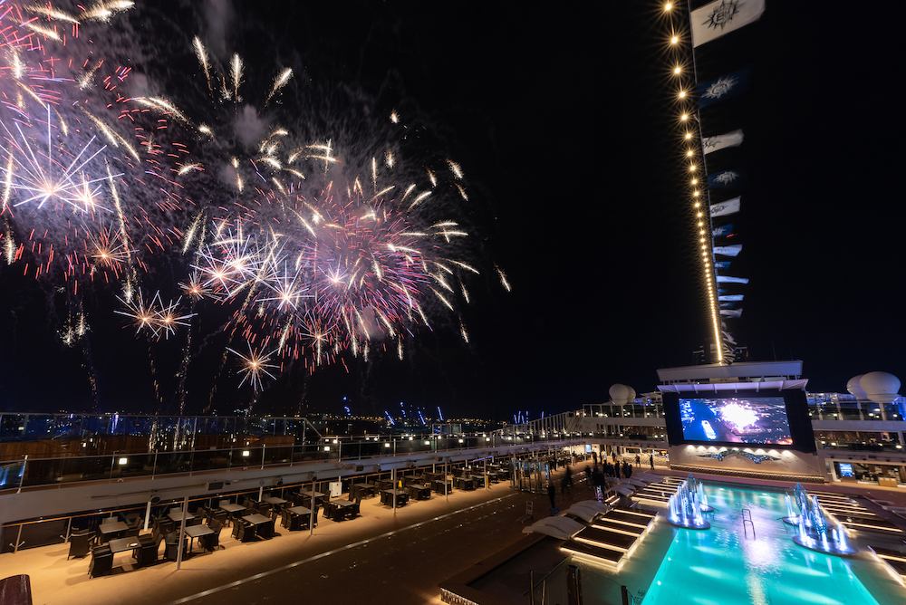 MSC Cruises Grandiosa christening