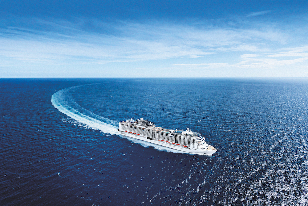 Win a cruise: MSC Grandiosa