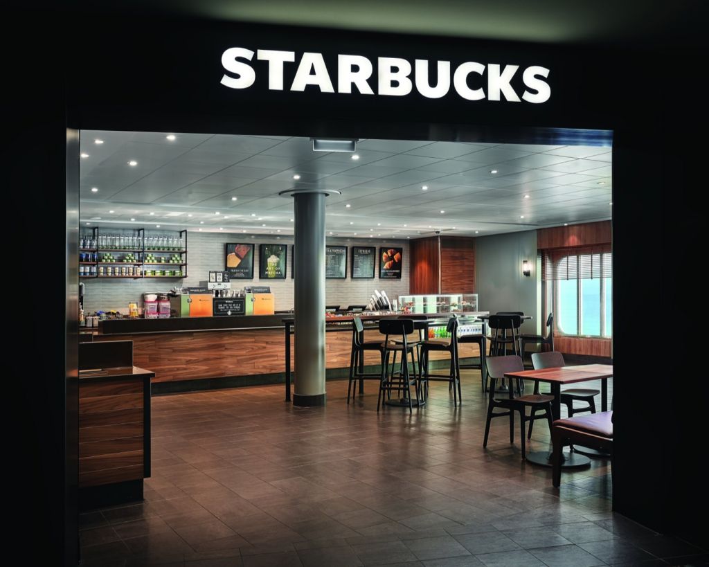 Norwegian Encore: Starbucks