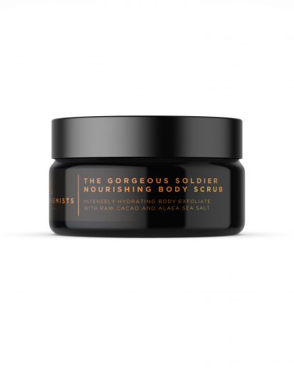 Natural skincare: Gorgeous soldier nourishing body scrub