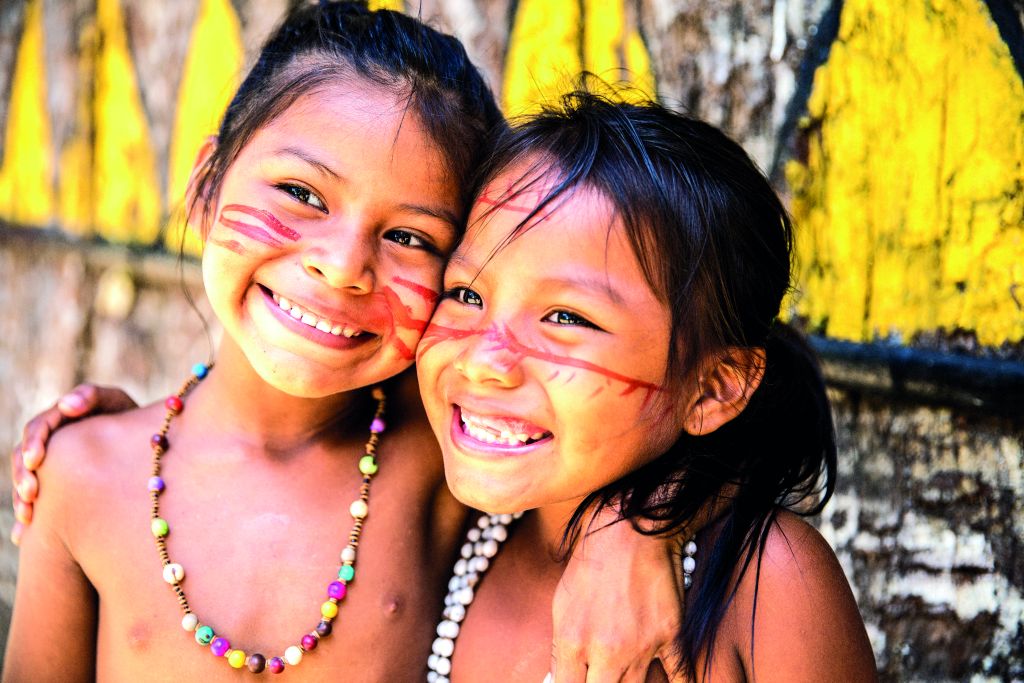 Children of South America bring welcoming smiles all round