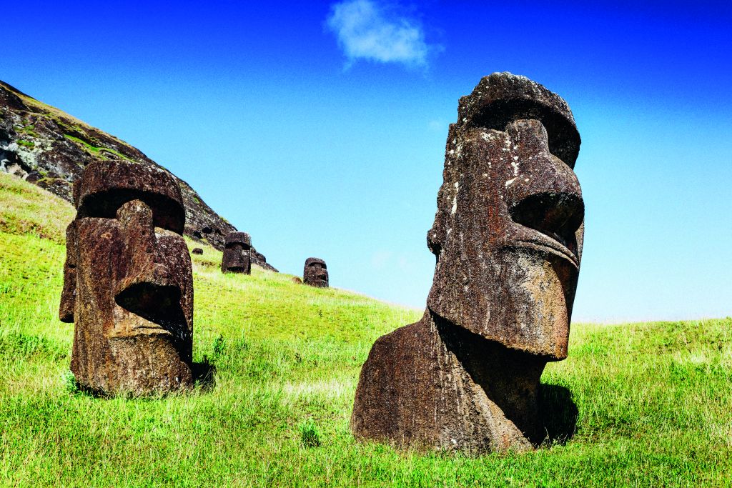 Sail round Easter Island on a South American cruise