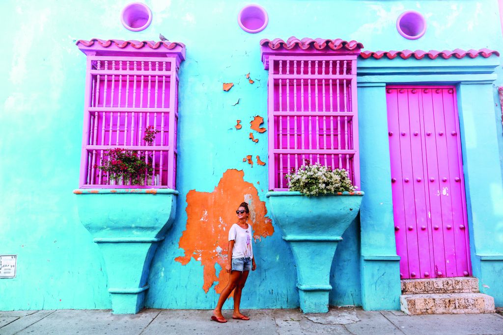 Vibrant streets complete Cartagena City