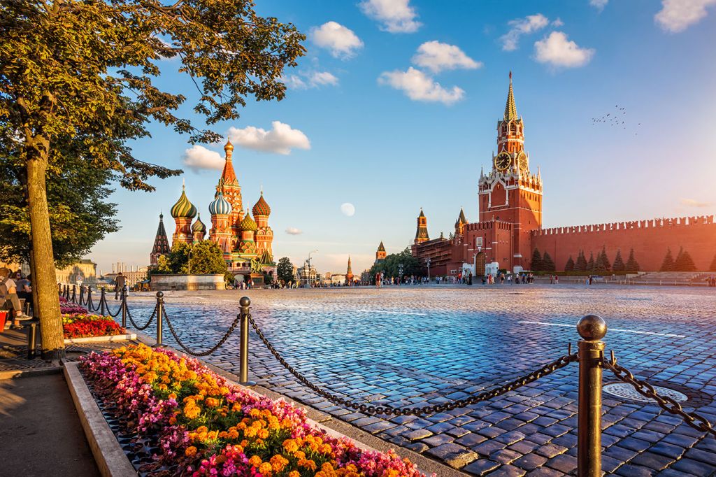 Viking River Cruises: St Basil's Cathedral, Red Square, Russia