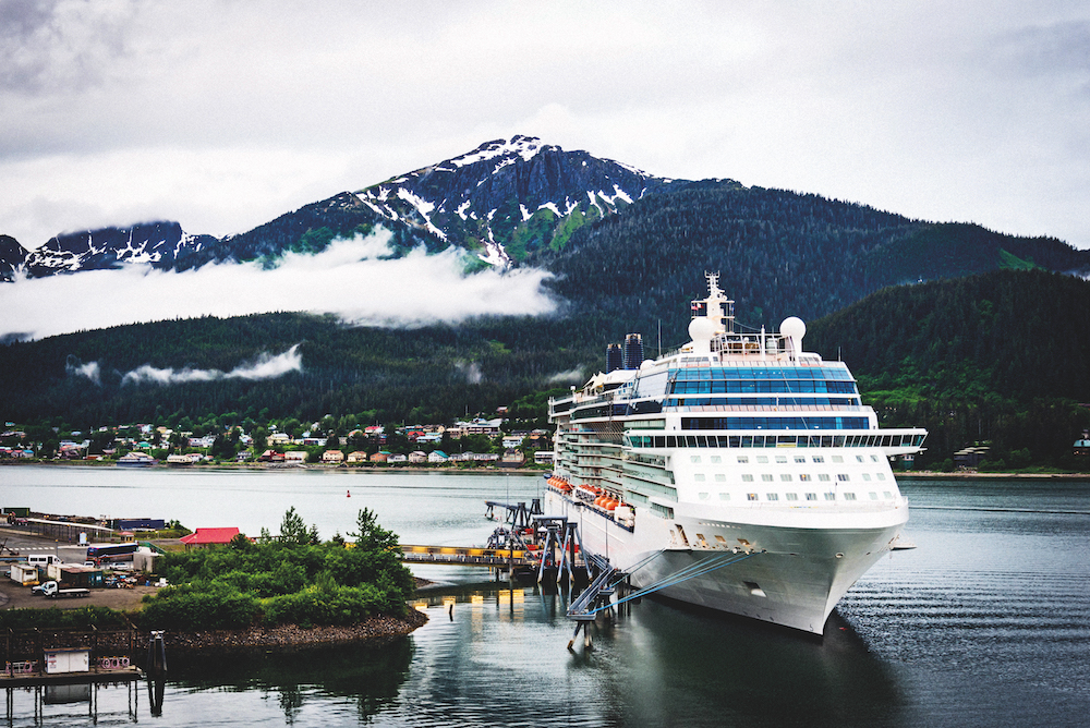 Sustainable cruises: Alaska cruise ship