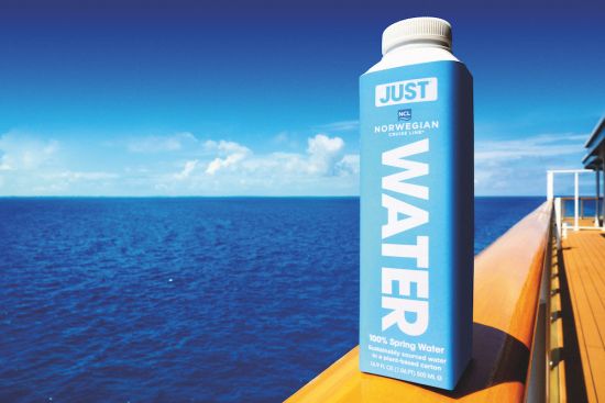 Sustainable cruising: Just Water + NCL