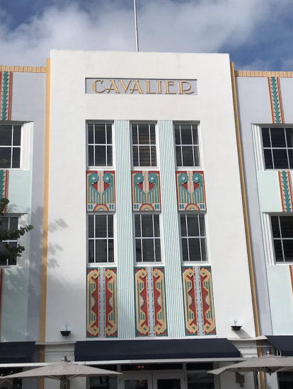 Viking Cruises: Miami art deco building