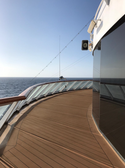 Sea views on Viking Sky