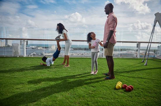 Celebrity Silhouette lawn club