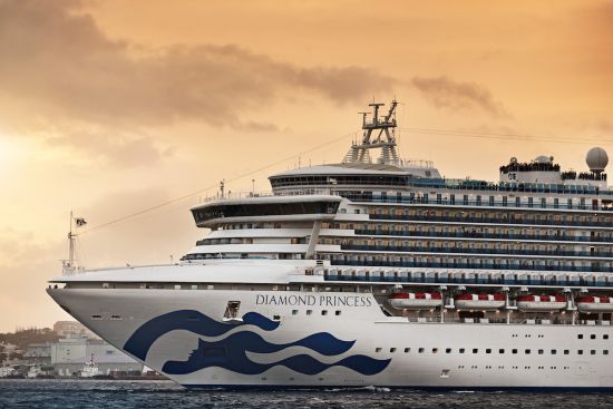 Coronavirus: Diamond princess in Japan