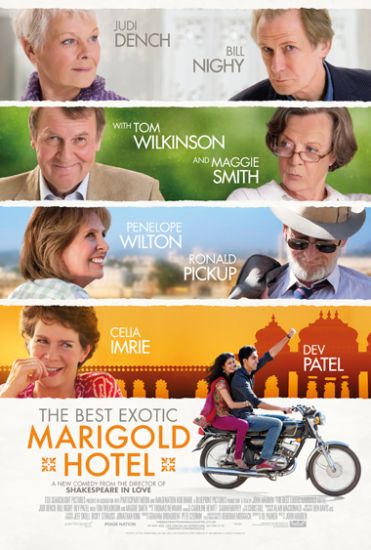 Coronavirus self-quarantine: travel films, Best Exotic Marigold Hotel