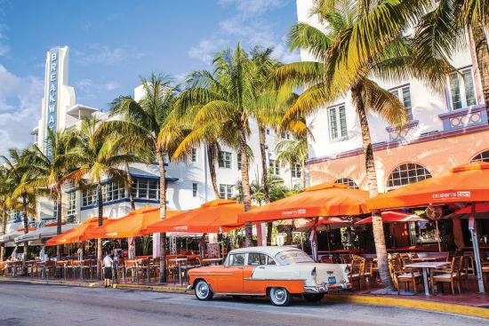 Central America cruise: Miami Ocean Drive