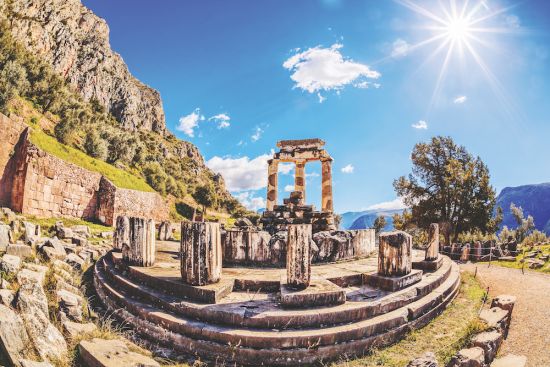 Temple of Apollo in Delphi